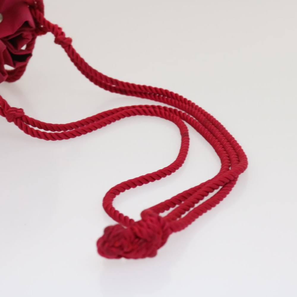 PRADA Shoulder Bag Nylon Red Auth 29726 - Picture 7 of 16